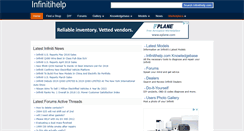 Desktop Screenshot of infinitihelp.com